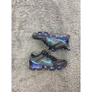 Nike Air Vapormax Black Laser Fuchia Noir AJ2616-003 Youth 4.5Y Womens 6 Sneaker